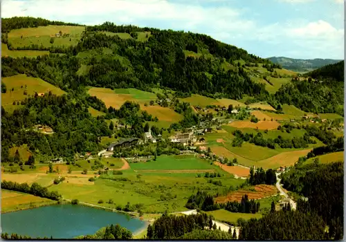 7436 - Kärnten - Feldkirchen , St. Urban am Urbansee , Panorama - nicht gelaufen