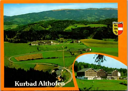 7460 - Kärnten - Althofen , Kurbad , Panorama - gelaufen