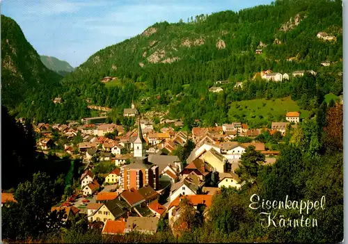 7463 - Kärnten - Eisenkappel in den Karawanken , Panorama - nicht gelaufen