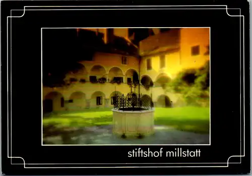 7467 - Kärnten - Millstatt am See , Stiftshof - gelaufen