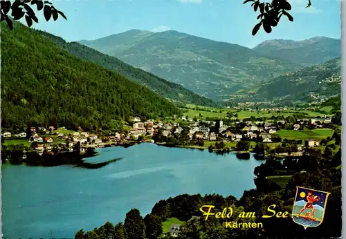 7484 - Kärnten - Feld am See , Panorama - gelaufen 1973