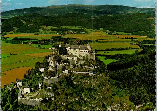7492 - Kärnten - St. Georgen , Burg Hochosterwitz , Panorama - gelaufen 1980