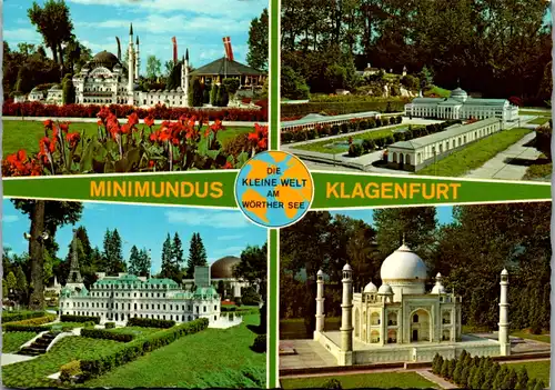 7515 - Kärnten - Klagenfurt , Minimundus am Wörthersee , Mehrbildkarte - nicht gelaufen