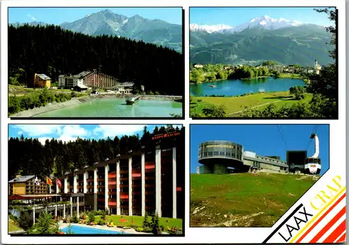 7528 - Schweiz - Laax , Flims , Hotel Happy Rancho , Little Rancho und Crap Sogn Gion - gelaufen 1994