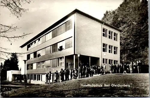 7538 - Steiermark - Bad Gleichenberg , Hotelfachschule - gelaufen 1971