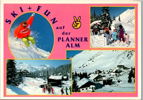 7549 - Steiermark - Donnersbach , Planneralm , Winter , Mehrbildkarte - gelaufen