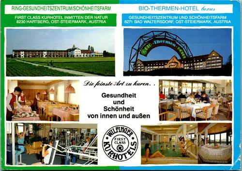 7557 - Steiermark - Hartberg , Ring Gesundheitszentrum , Schönheitsfarm , Bad Waltersdorf - gelaufen 1993