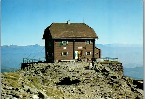 7562 - Steiermark - Obdach , Schutzhaus am Zirbitzkogel - gelaufen