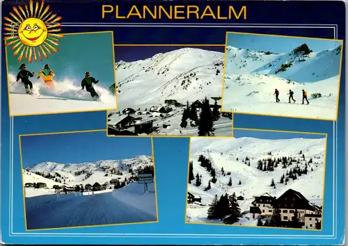 7571 - Steiermark - Donnersbach , Planneralm , Winter , Mehrbildkarte - gelaufen