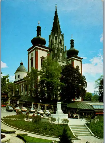 7577 - Steiermark - Mariazell , Gnadenkirche - gelaufen 1985