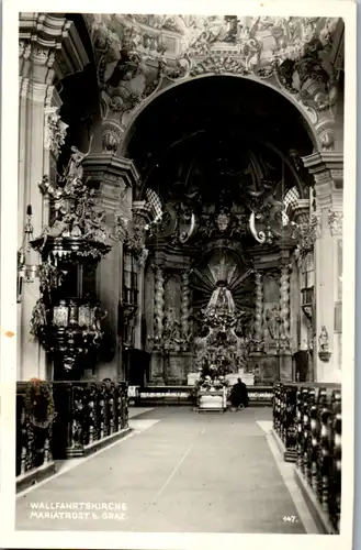 7578 - Steiermark - Mariatrost bei Graz , Wallfahrtskirche , Innenansicht - nicht gelaufen