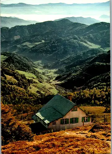 7583 - Steiermark - Klosterneuburger Hütte auf der Tanzstatt , Wölzer Tauern - gelaufen 1986