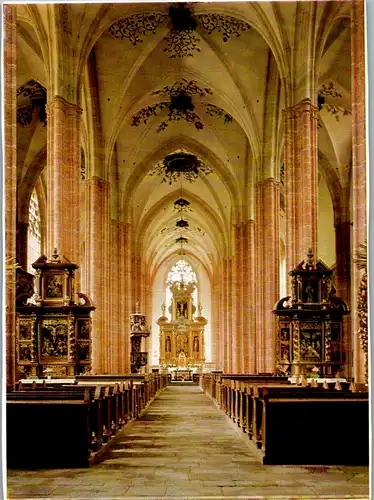 7584 - Steiermark - Neuberg an der Mürz , Innenansicht der ehemaligen Stiftskirche - nicht gelaufen