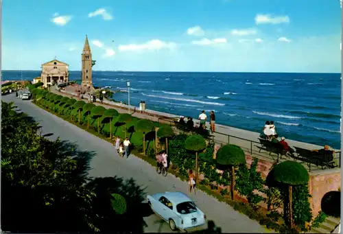 7632 - Italien - Caorle , Madonna dell'Angelo e lungomare , Promenade - gelaufen