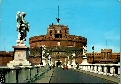 7643 - Italien - Roma , Castel S. Angelo , Die Engelsburg - gelaufen 1976