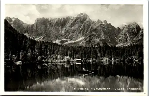 7645 - Italien - Fusine in Valromana , Il Lago Inferiore - nicht gelaufen