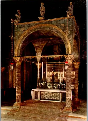 7698 - Italien - Venezia , Basilica di S. Marco , Altare Maggiore - nicht gelaufen