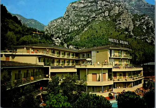 7712 - Italien - Limone sul Garda , Hotel Royal - gelaufen