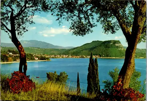 7714 - Italien - Lago di Garda , Garda , Panorama , Gardasee - gelaufen 1983