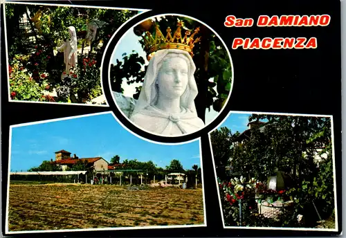 7717 - Italien - S. Damiano di S. Giorgio , Madonna delle Rose , Piacenza - nicht gelaufen