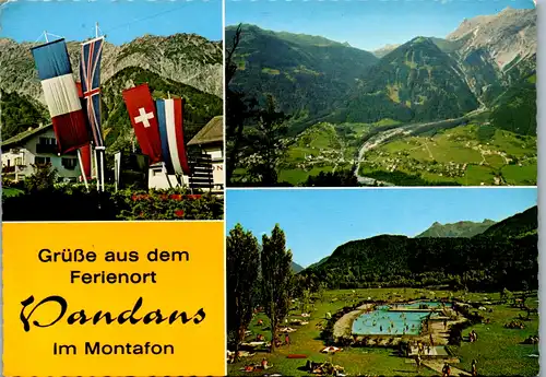 7726 - Vorarlberg - Vandans , Montafon , Mehrbildkarte - gelaufen