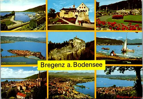7731 - Vorarlberg - Bregenz am Bodensee , Mehrbildkarte - nicht gelaufen