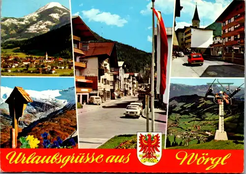 7756 - Tirol - Wörgl , Mehrbildkarte - gelaufen 1975