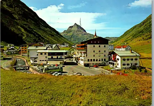 7766 - Tirol - Galtür im Paznauntal , Hotel Fluchthorn - gelaufen