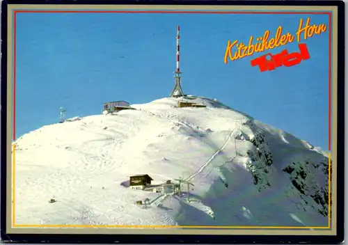 7771 - Tirol - Kitzbüheler Horn , Fernsehturm - gelaufen 1984