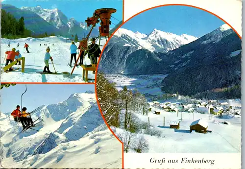 7776 - Tirol - Finkenberg im Zillertal mit den Almbahnen zum Penken - gelaufen 1980