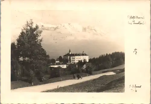 7780 - Tirol - Innsbruck  , Schloß Ambras - gelaufen 1947