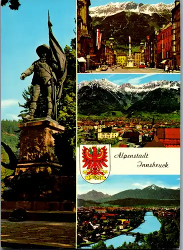 7783 - Tirol - Innsbruck , Alpenstadt , Mehrbildkarte - nicht gelaufen