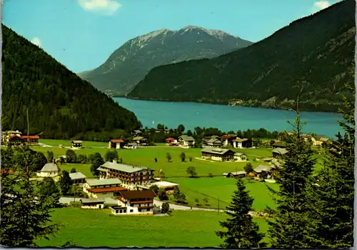 7785 - Tirol - Pertisau am Achensee , Panorama - gelaufen 1983