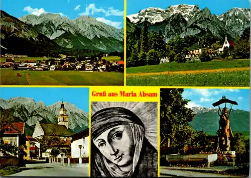 7788 - Tirol - Absam bei Hall , Maria Absam , Mehrbildkarte - nicht gelaufen