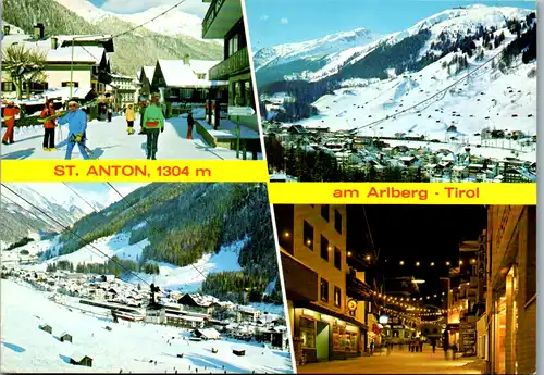 7808 - Tirol - St. Anton am Arlberg , Mehrbildkarte - gelaufen 1983