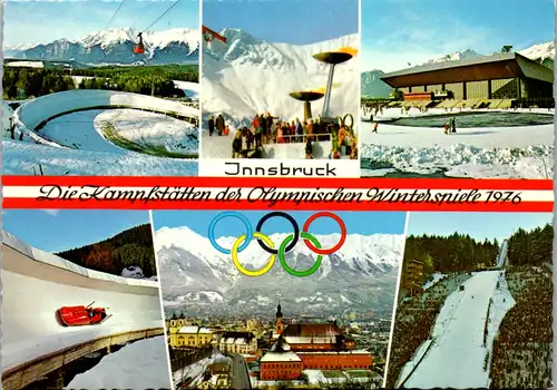 7820 - Tirol - Innsbruck , Kampfstätten der Olympischen Winterspiele 1976 , Igls - nicht gelaufen