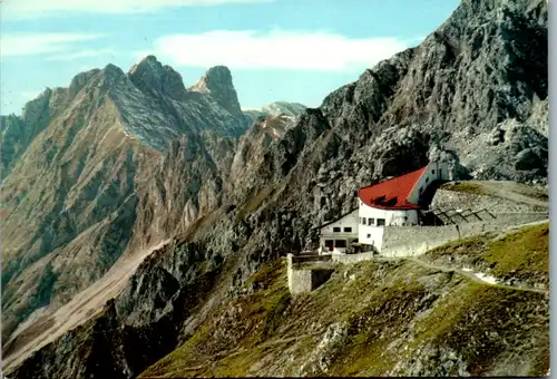 7825 - Tirol - Innsbruck , Nordkettenbahn , Bergstation Hafelekar geg. Brandjoch und Solstein - gelaufen 1963