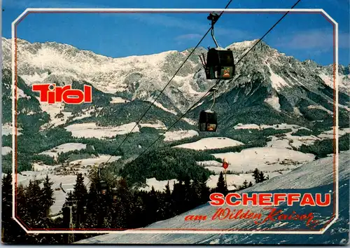 7833 - Tirol - Scheffau am wilden Kaiser , Gondelbahn , Brandstadl - gelaufen