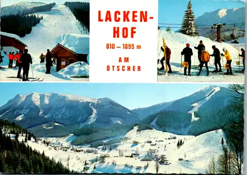 7837 - Niederösterreich - Lackenhof am Ötscher , Mehrbildkarte - gelaufen 1980