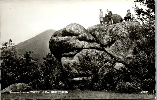 7851 - Niederösterreich - Ysper , Geierstein - nicht gelaufen 1964