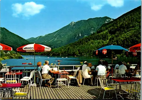 7885 - Niederösterreich - Lunz am See , Grubmayr's Seeterasse am Lunzersee - nicht gelaufen