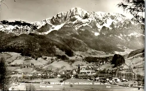 7903 - Oberösterreich - Spital am Phyrn , mit Bosruck , Panorama - gelaufen 1965