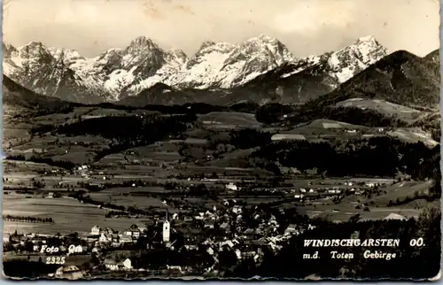 7906 - Oberösterreich - Windischgarsten m. d. Toten Gebirge , Panorama - nicht gelaufen