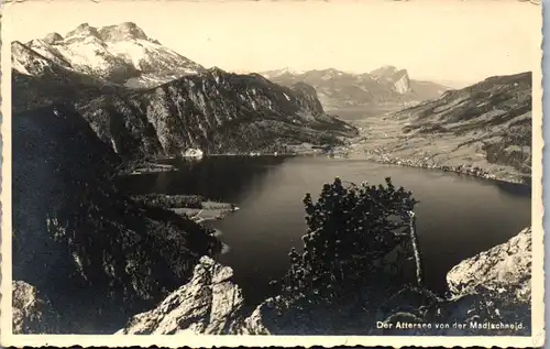 7910 - Oberösterreich - Attersee von der Madlschneid  - gelaufen