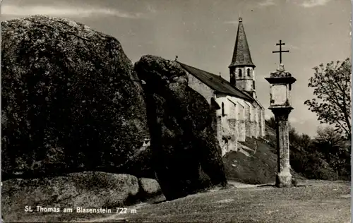 7912 - Oberösterreich - St. Thomas am Blasenstein , Stempel Bezirksgericht Enns - gelaufen 1960