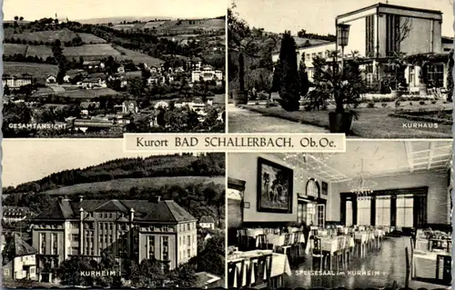 7913 - Oberösterreich - Bad Schallerbach , Kurhaus , Kurheim , Speisesaal - nicht gelaufen