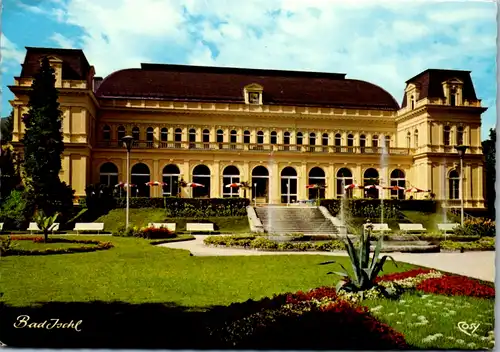 7936 - Oberösterreich - Bad Ischl , Neues Kurhaus und Park - gelaufen 1969