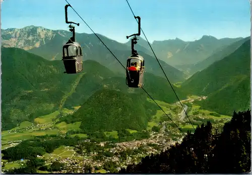 7939 - Oberösterreich - Bad Ischl , Kabinenbahn zur Katrin Alpe , Gondel , Salzkammergut , Seilbahn - gelaufen 1969