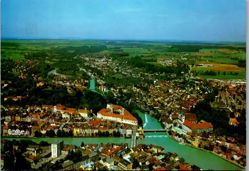 7959 - Oberösterreich - Steyr an der Enns , Zusammenfluß Enns und Steyr - nicht gelaufen