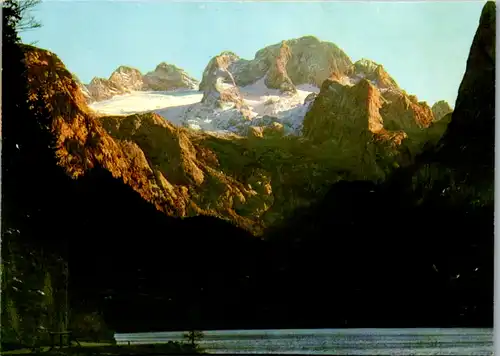 7961 - Oberösterreich - Gosausee mit Dachstein - gelaufen 1979